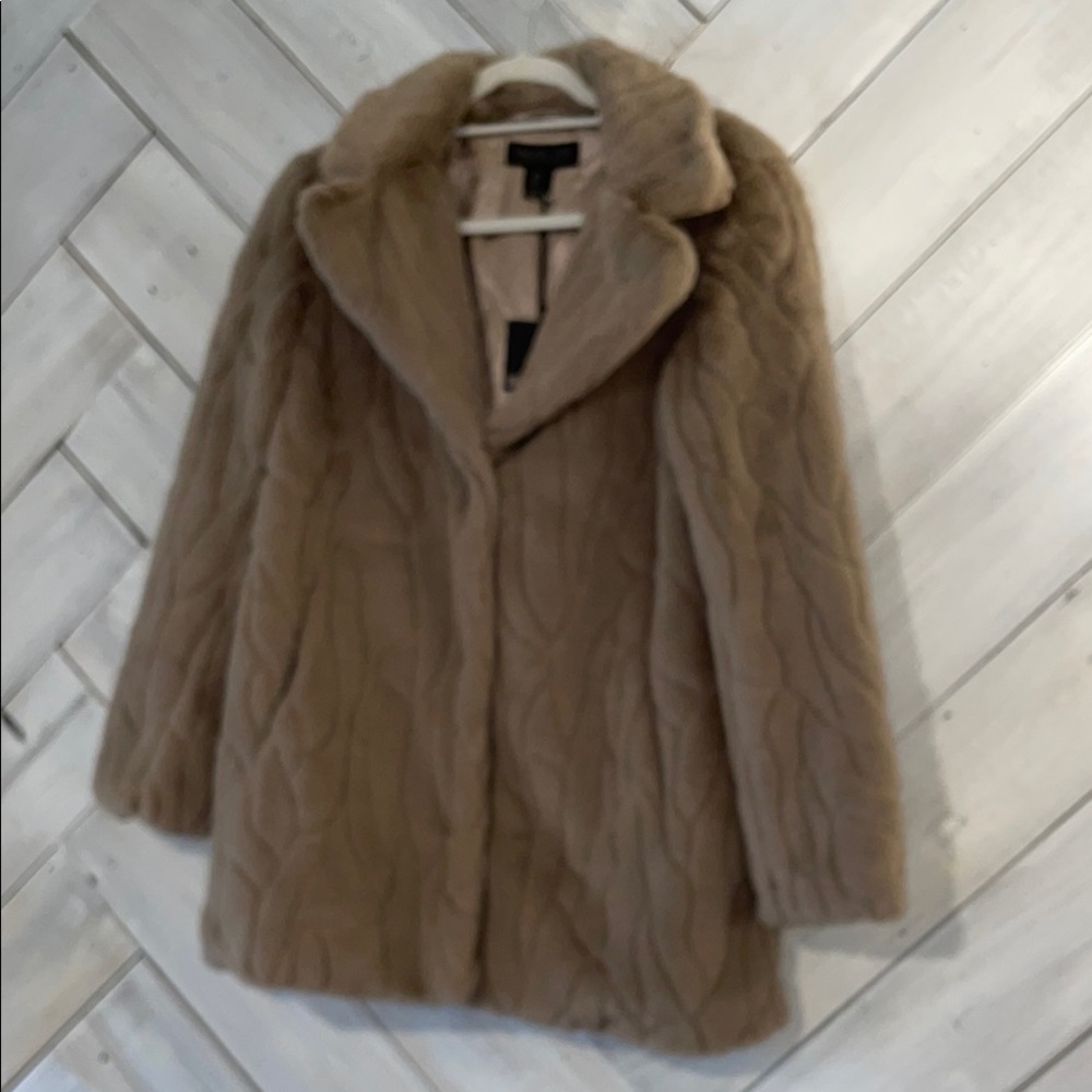NWT Rachel Zoe Faux Fur Coat